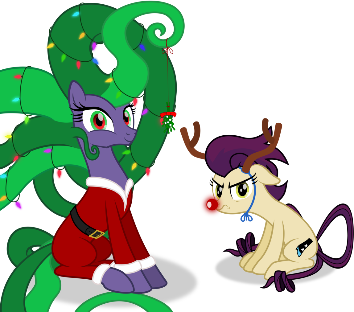 Grypher, Christmas, Christmas Lights, Clothes, Costume, - Mane-iac Clipart (1178x1024), Png Download