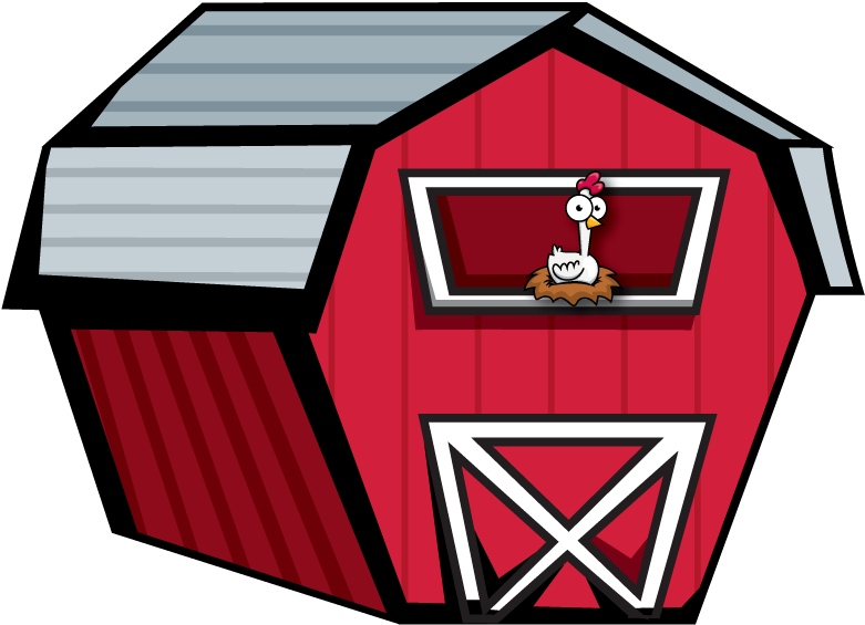 Picture Transparent Barn Yard Yeehaw Play Airdrie Childrens - Cartoon Clipart (800x800), Png Download