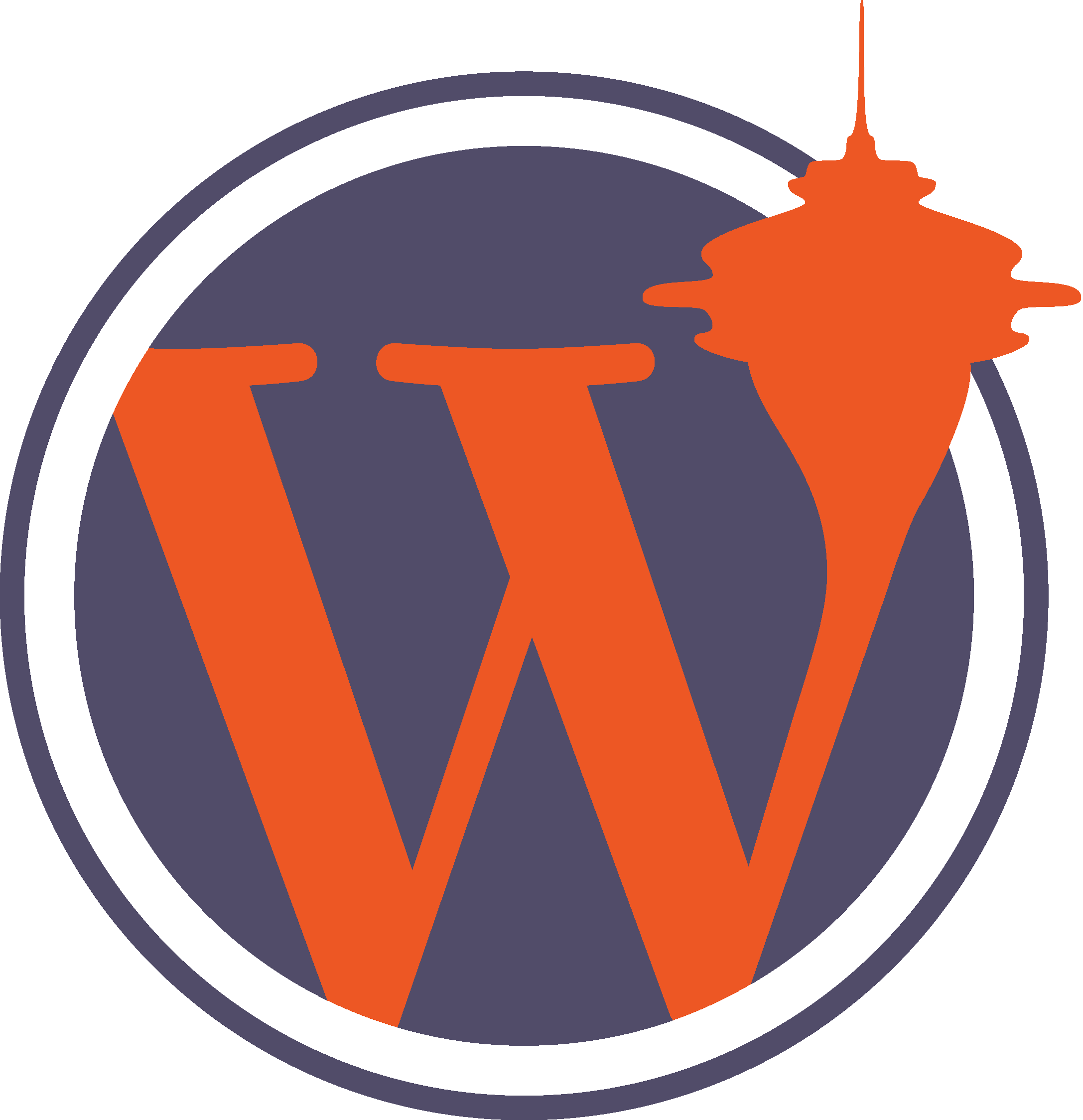 Wordpress Clipart (2174x2248), Png Download