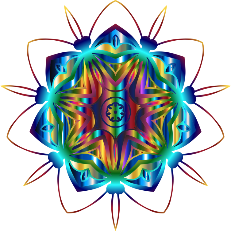 Symmetry Kaleidoscope Line Organism - Symmetry Clipart (753x750), Png Download