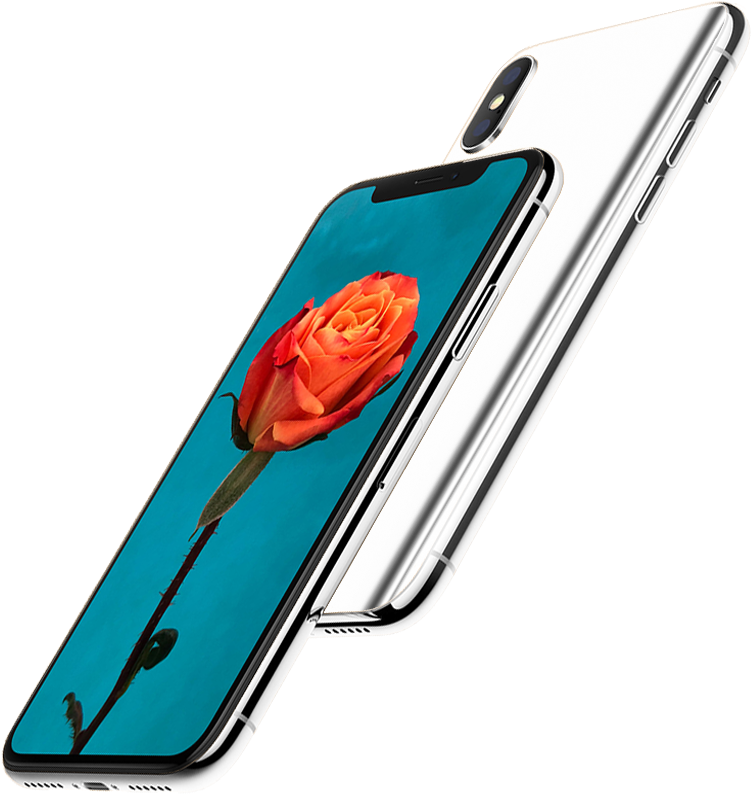 Iphone Clipart Transparent Background Iphone - Iphone 10 256 Gb - Png Download (1000x945), Png Download