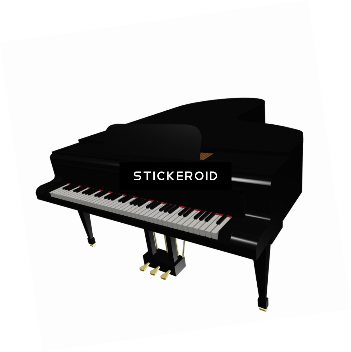 Grand Piano Clip Art - Fortepiano - Png Download (1128x1129), Png Download