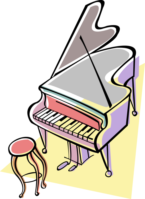 Download Vector Illustration Of Grand Piano Keyboard Musical