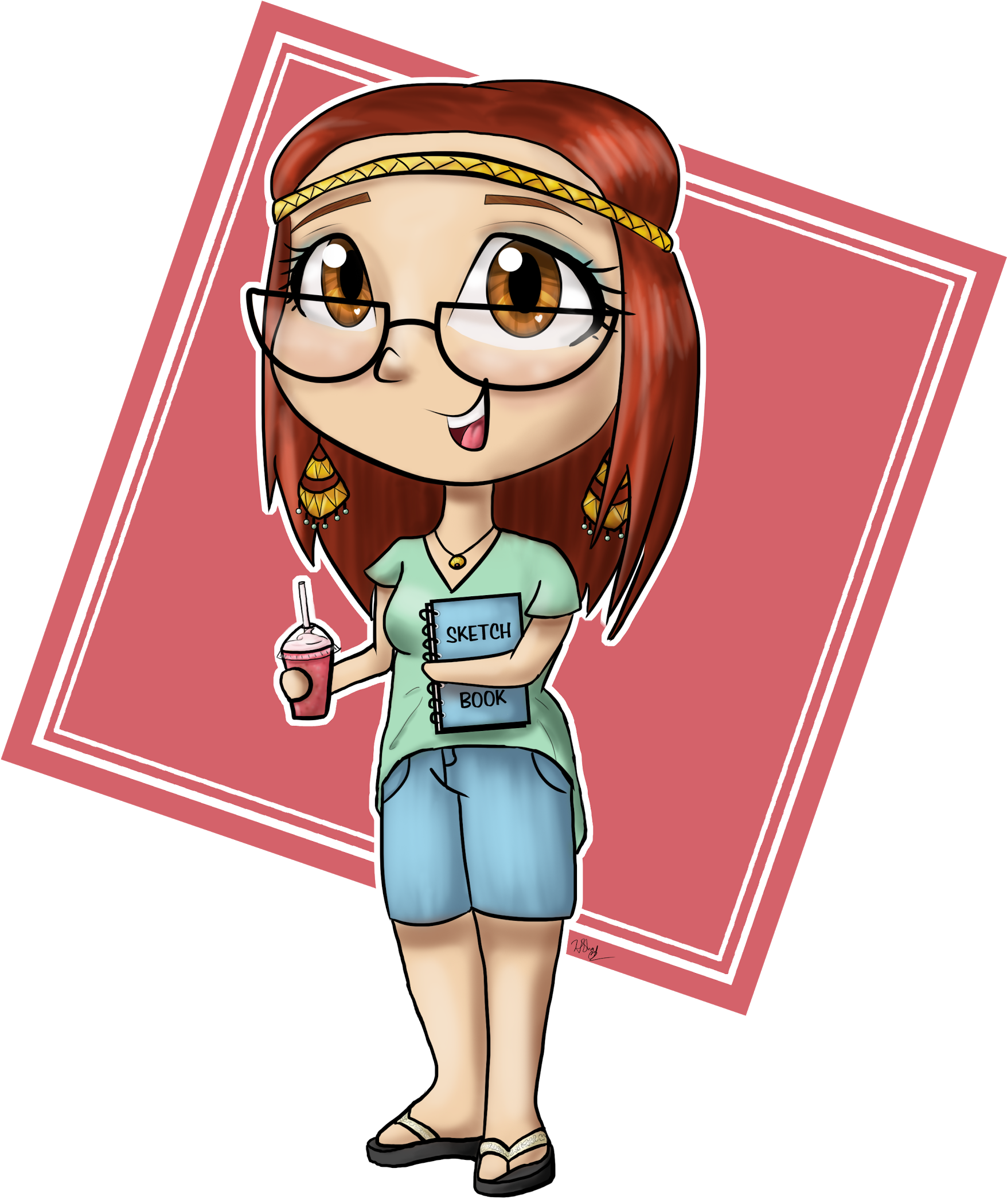 Visit - Drawing Clipart (1852x2208), Png Download