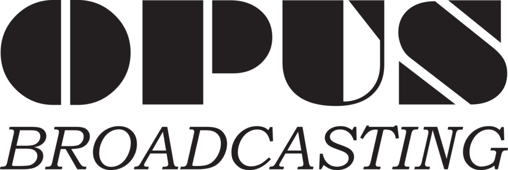 Opus Broadcasting Clipart (1024x344), Png Download