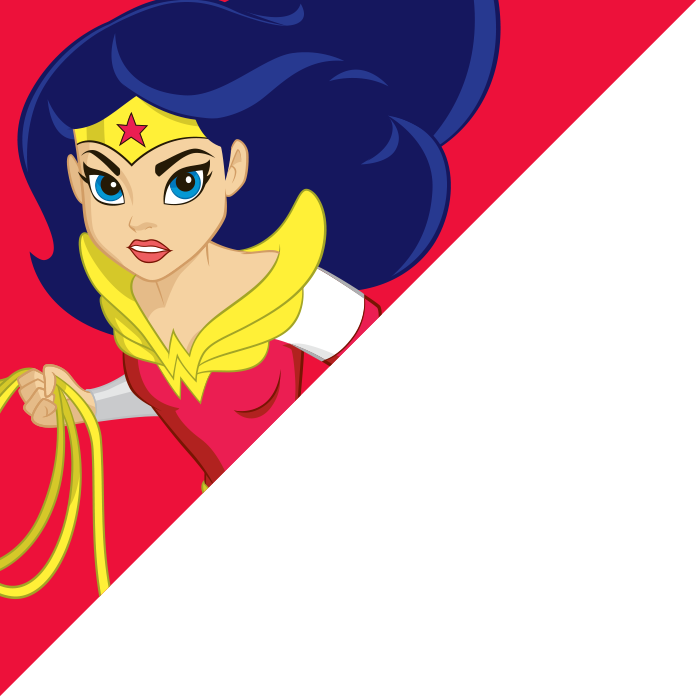 Just To Name A Few Of The Characters, There's Batgirl, - Dc Superhero Girls 2018 Calendar By Trends International Clipart (697x697), Png Download