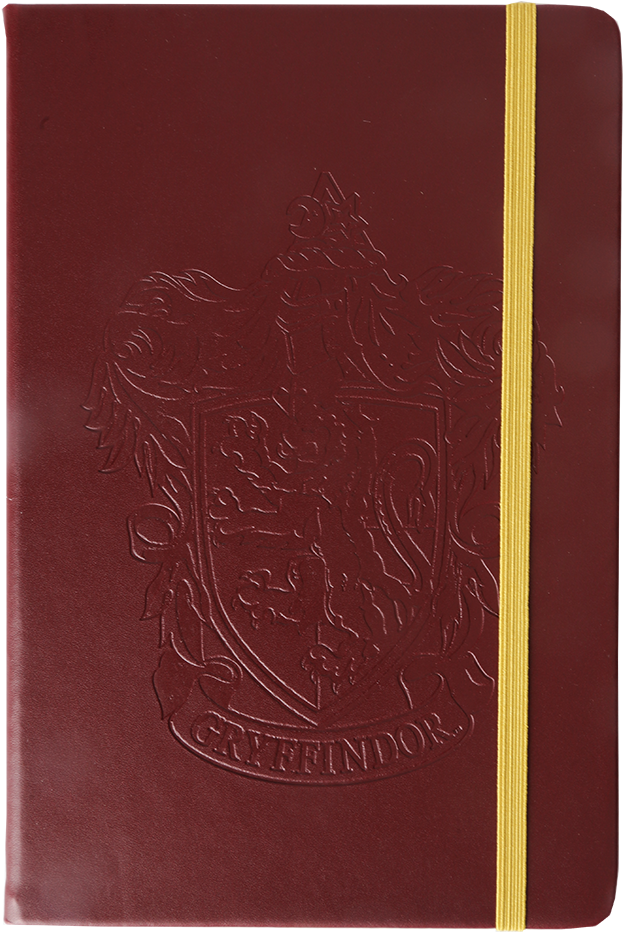 Embossed Notebook Gryffindor001 V=1533123086 - Notebook Clipart (1055x1200), Png Download