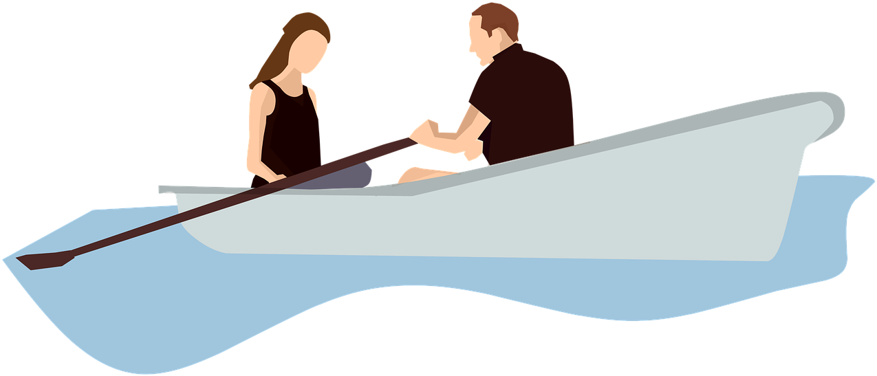 How To Build A Remote Control Boat With Two Motors - Men In Boat Png Clipart (720x480), Png Download