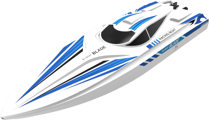 Png Black And White Download Rc Boats Volantexrc Blade - Volantexrc Clipart (1000x789), Png Download