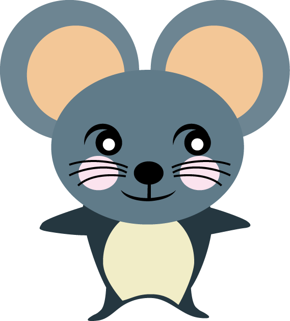 Cute Funny Animals - Illustration Clipart (569x630), Png Download