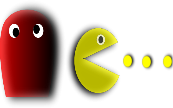 Pac-man Clipart (566x800), Png Download