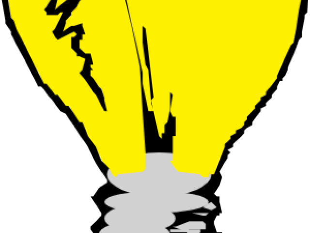 Light Bulb Clipart Moving Picture - Light Bulb Cartoon Png Transparent Png (640x480), Png Download
