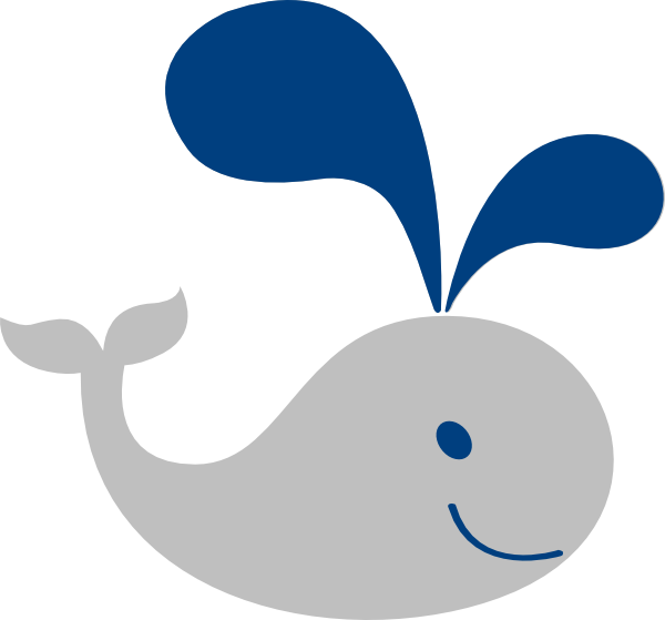 Baby Whale Clipart - Png Download (600x559), Png Download