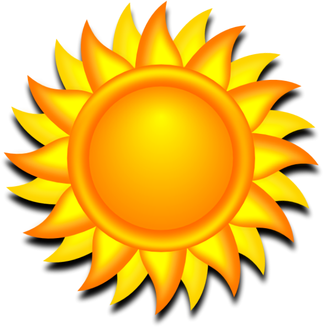 Sun - Sun Clip Art - Png Download (703x704), Png Download