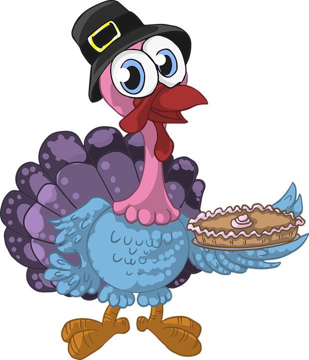 Thanksgiving Cartoon Turkey Pictures 29, Buy Clip Art - Thanksgiving Coloring Books For Kids - Png Download (619x720), Png Download