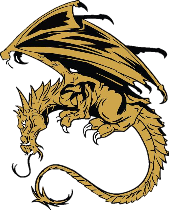 Girl Basketball Wenonah Vs Hoover High - Wenonah Dragon Clipart (563x698), Png Download
