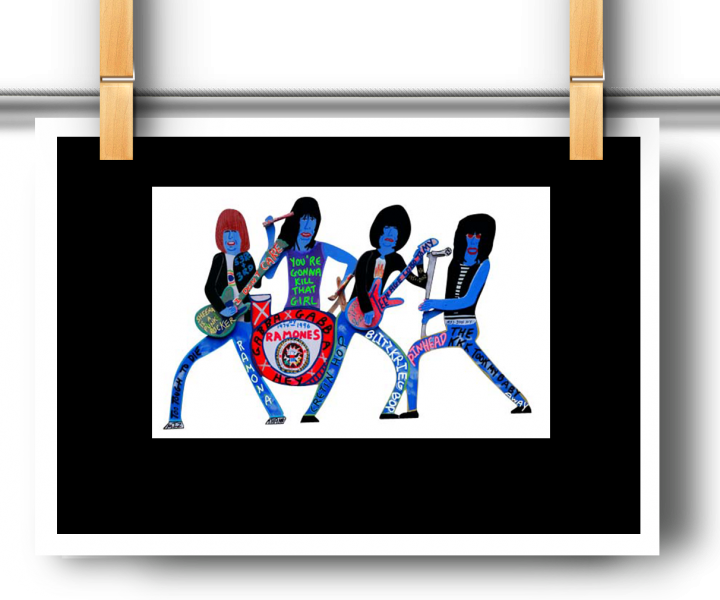Ramones - - Son Of A Bush Clipart (720x600), Png Download