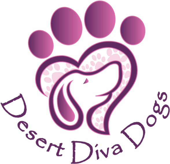 Desert Divas For Dogs Logo - Dog Clipart (600x600), Png Download