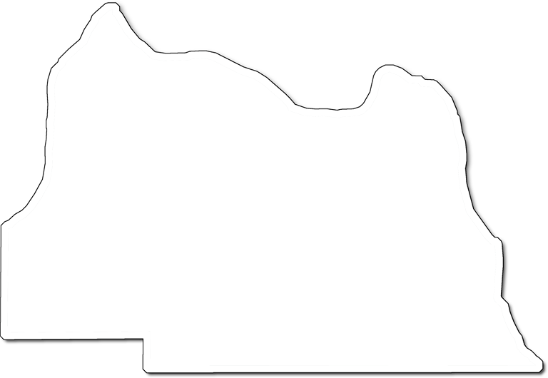 A Map Of Seminole With An Outer Shadow Around The Map Clipart (768x530), Png Download