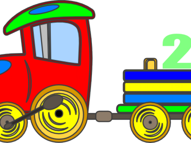 Locomotive Clipart Loco - Toy Train Clip Art - Png Download (640x480), Png Download