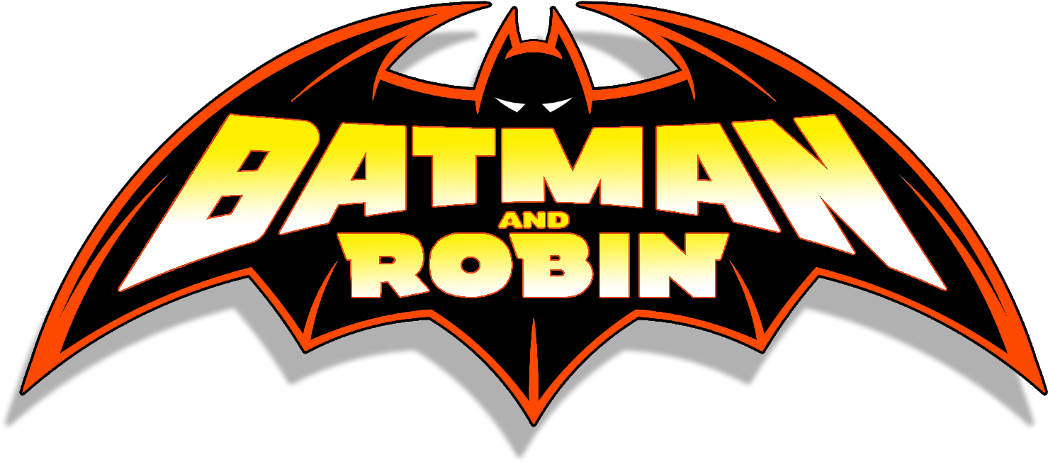 Batman & Robin Png - Batman And Robin Comic Logo Clipart (1654x945), Png Download