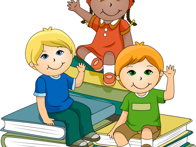 School Kids Clipart - My First Grade Journal - Png Download (640x480), Png Download