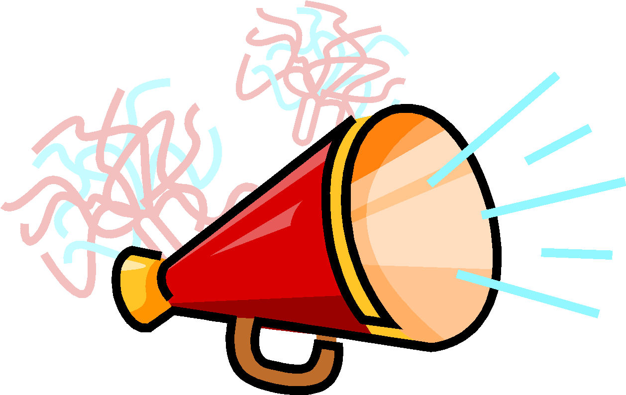 Cone Clipart Cheerleader - School Spirit Clip Art - Png Download (1258x794), Png Download