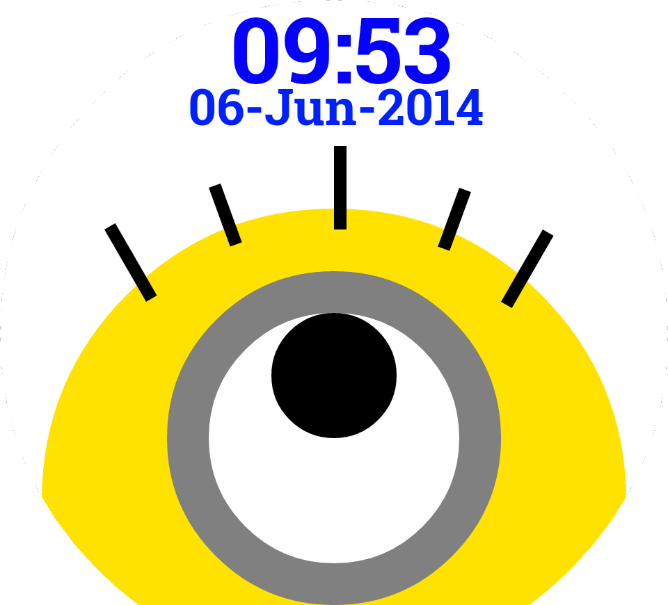 Minion Simple Watch Face Preview Clipart (960x870), Png Download
