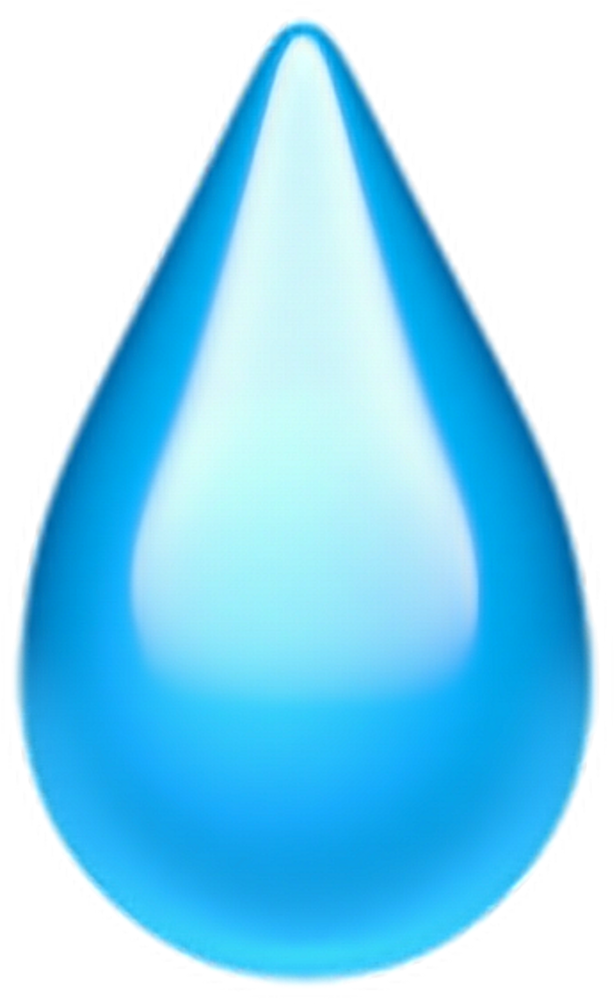 Download Png Freeuse Teardropemoji Emoji Tear Drop Iphone Water Drop