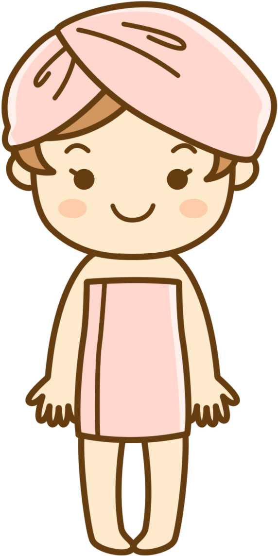Spa * Beleza - Cartoon Clipart (690x1280), Png Download