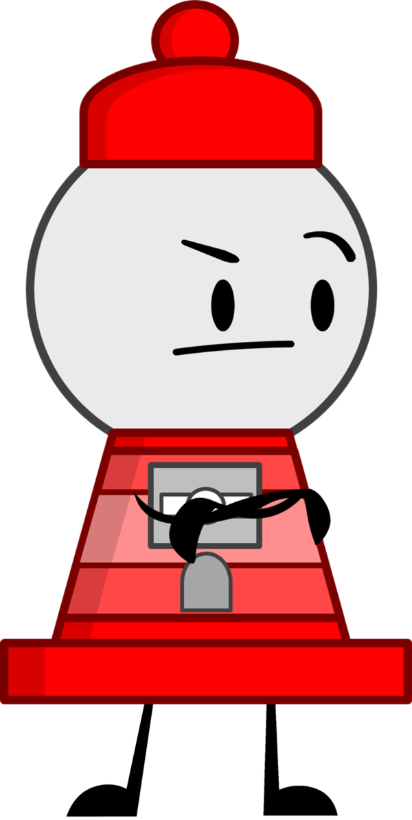 Bfck Casts Gumball Machine Update By Cduniverse22-d9517zl - Portable Network Graphics Clipart (600x1192), Png Download