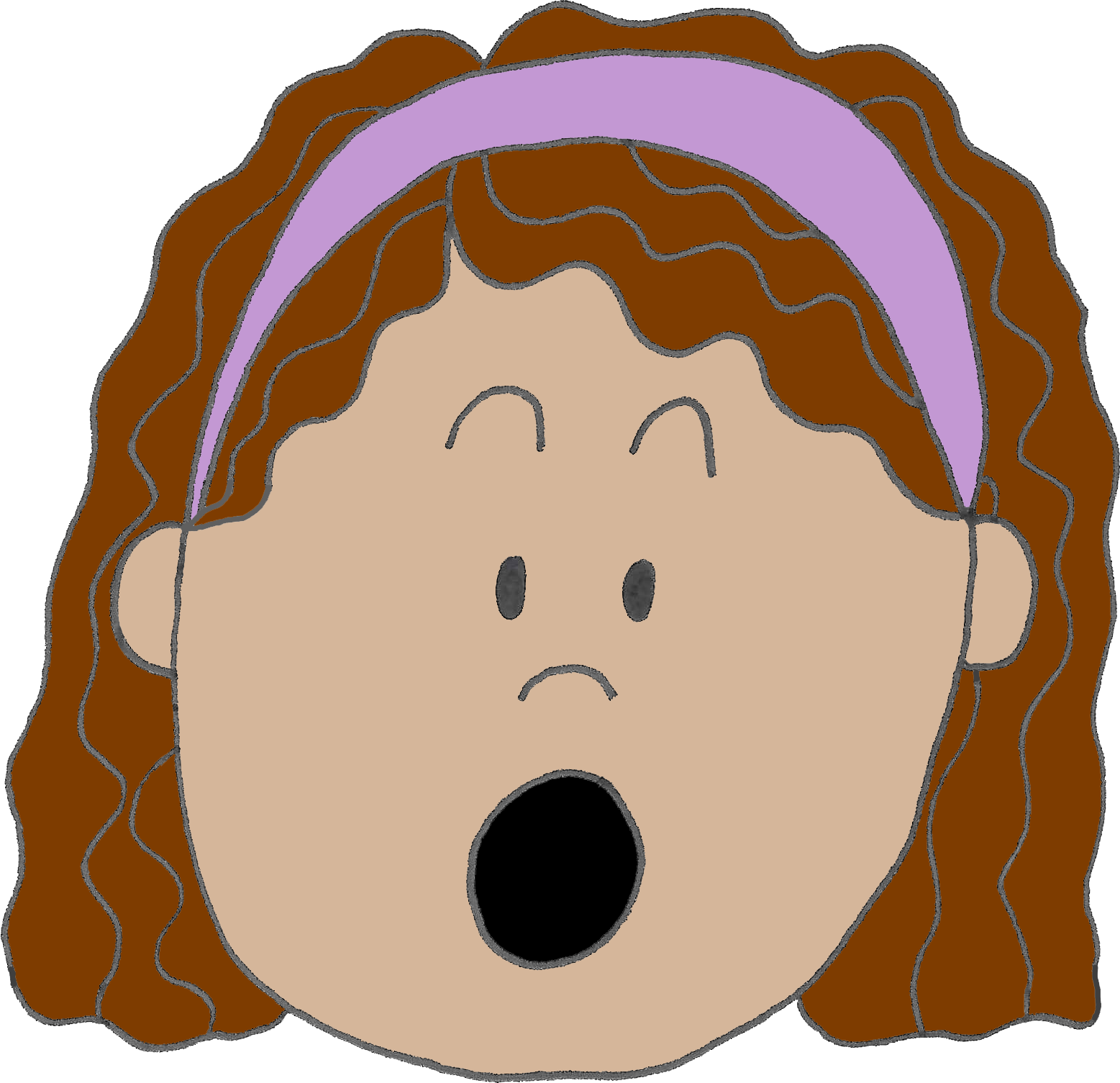 Surprised - Show Don T Tell Lucy Calkins Clipart (1557x1505), Png Download