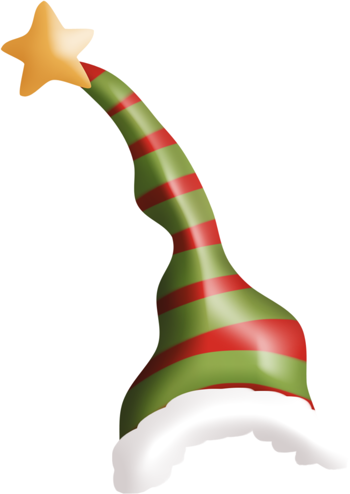 Christmas Elf Hat Png Clipart - Full Size Clipart (#977804) - PinClipart