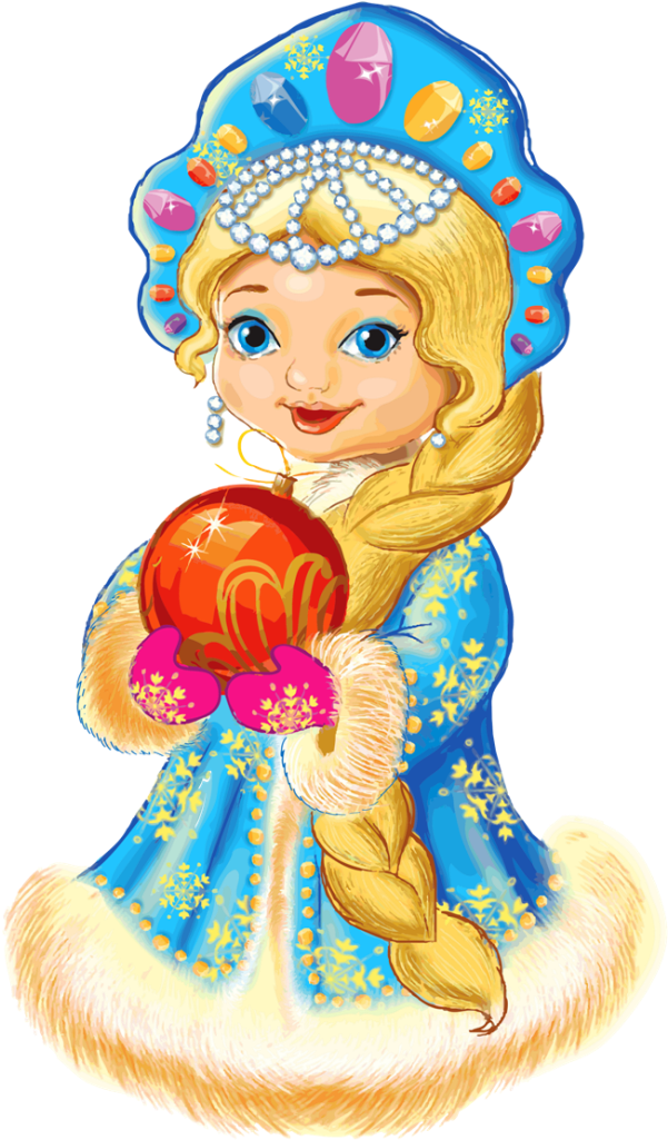 Winter - Ded Moroz Clipart (600x1038), Png Download