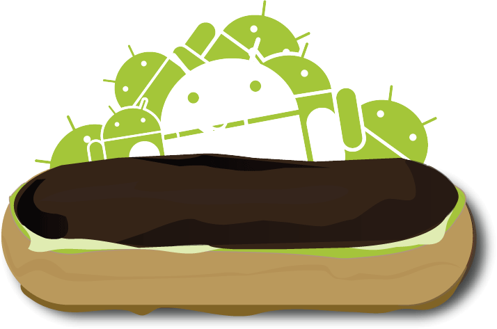 Banner Transparent Library System Versions Os Wiki - Eclair Android Clipart (714x473), Png Download