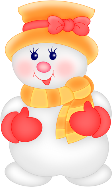 Mis Laminas Para Decoupage - Orange Snowman Clipart - Png Download (700x700), Png Download