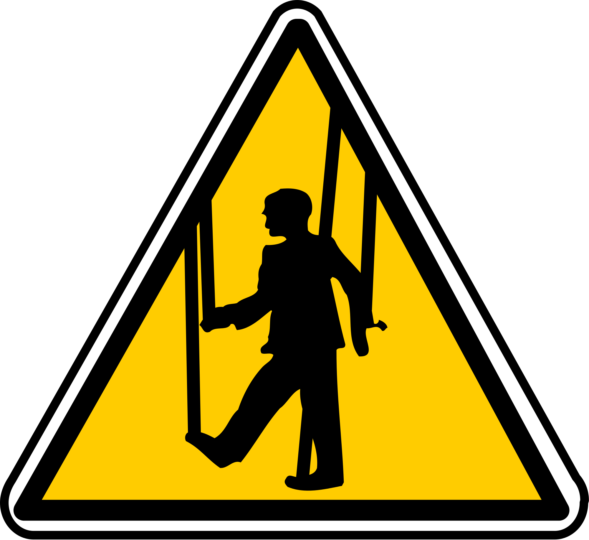 How The Media Influences Usperhaps Without Our Awareness - Crushing Hazard Sign Clipart (1118x1024), Png Download