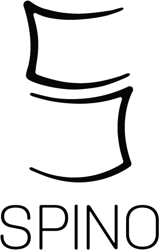 The Logo Features Two Vertebrae Of The Spinal Column - Behance Clipart (751x750), Png Download