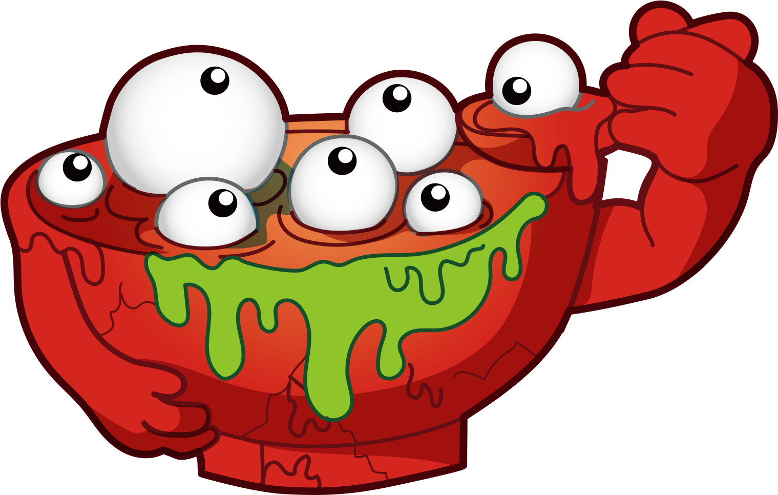 Eyeball Soup - Cartoon Clipart (2000x2000), Png Download
