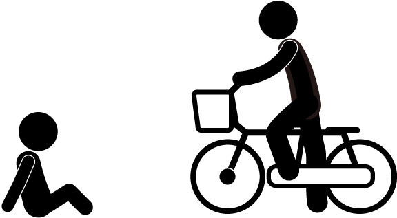 309 Free Pictogram - Bike Delivery Clipart - Png Download (640x480), Png Download