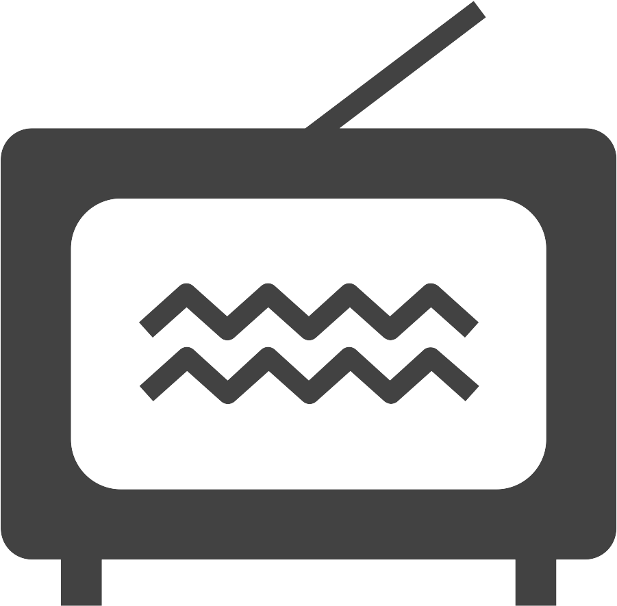 Uatv Is The Student-run - Television Clipart (1200x1200), Png Download