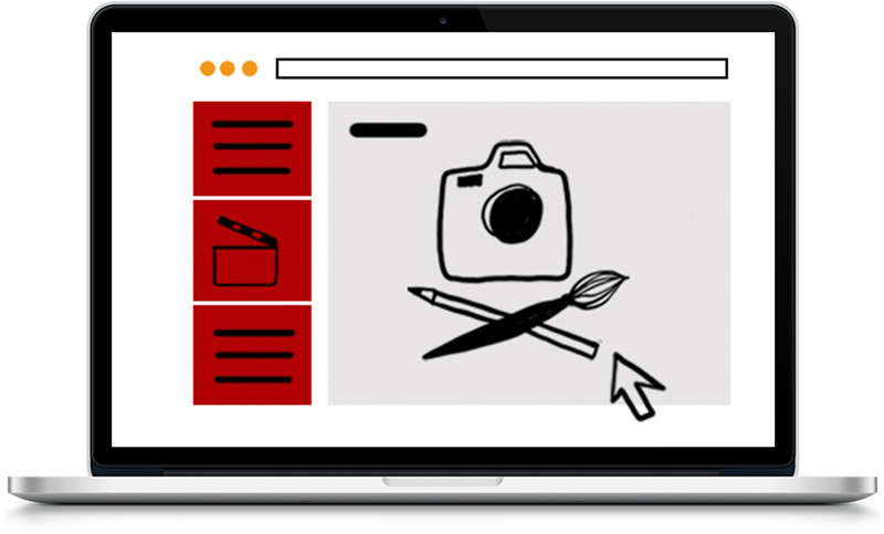 Portfolio/showroom Enable Artists And Scientists To - Illustration Clipart (800x483), Png Download