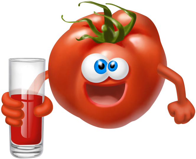 Фото, Автор Missis - Vegetables Fruit Image Hd Cartoon Clipart (670x554), Png Download