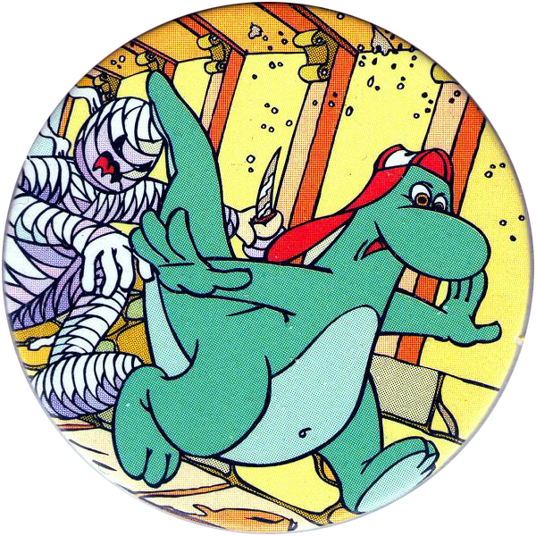 Yazoo Yammies > A - Dino The Dinosaur Yazoo Clipart (600x600), Png Download