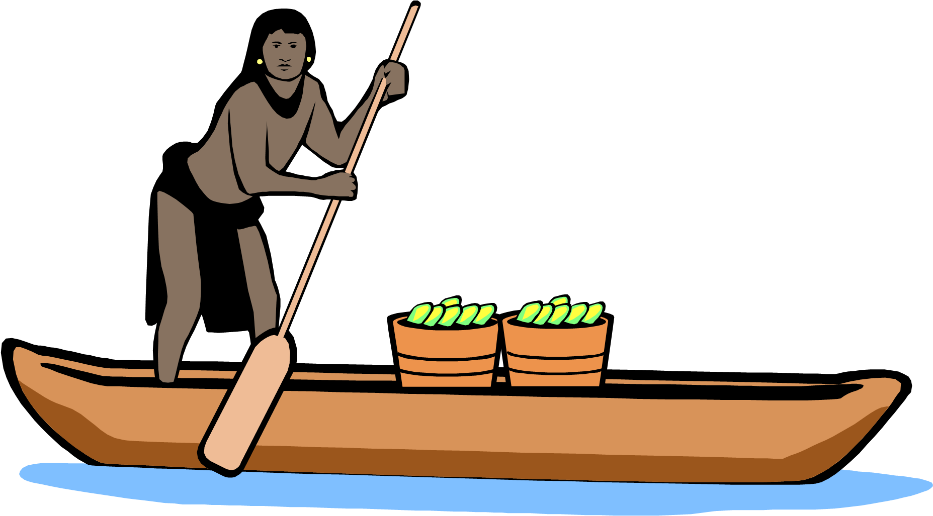 Aztec Chia Sade - Boat Clipart (1911x1026), Png Download