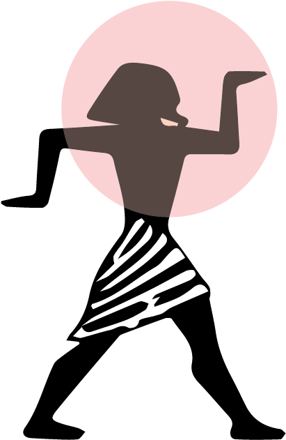 Logo Design By Ferry Studio For Primitive Industries - Silhouette Clipart (1200x1000), Png Download