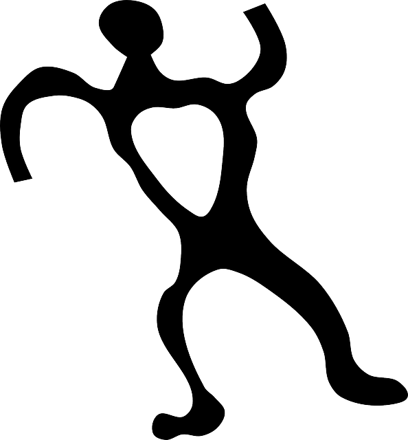 Human Tribal Clipart (594x640), Png Download