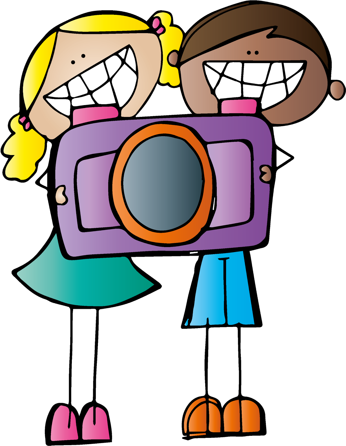 Si Están Usando El Material - School Clipart (1255x1600), Png Download