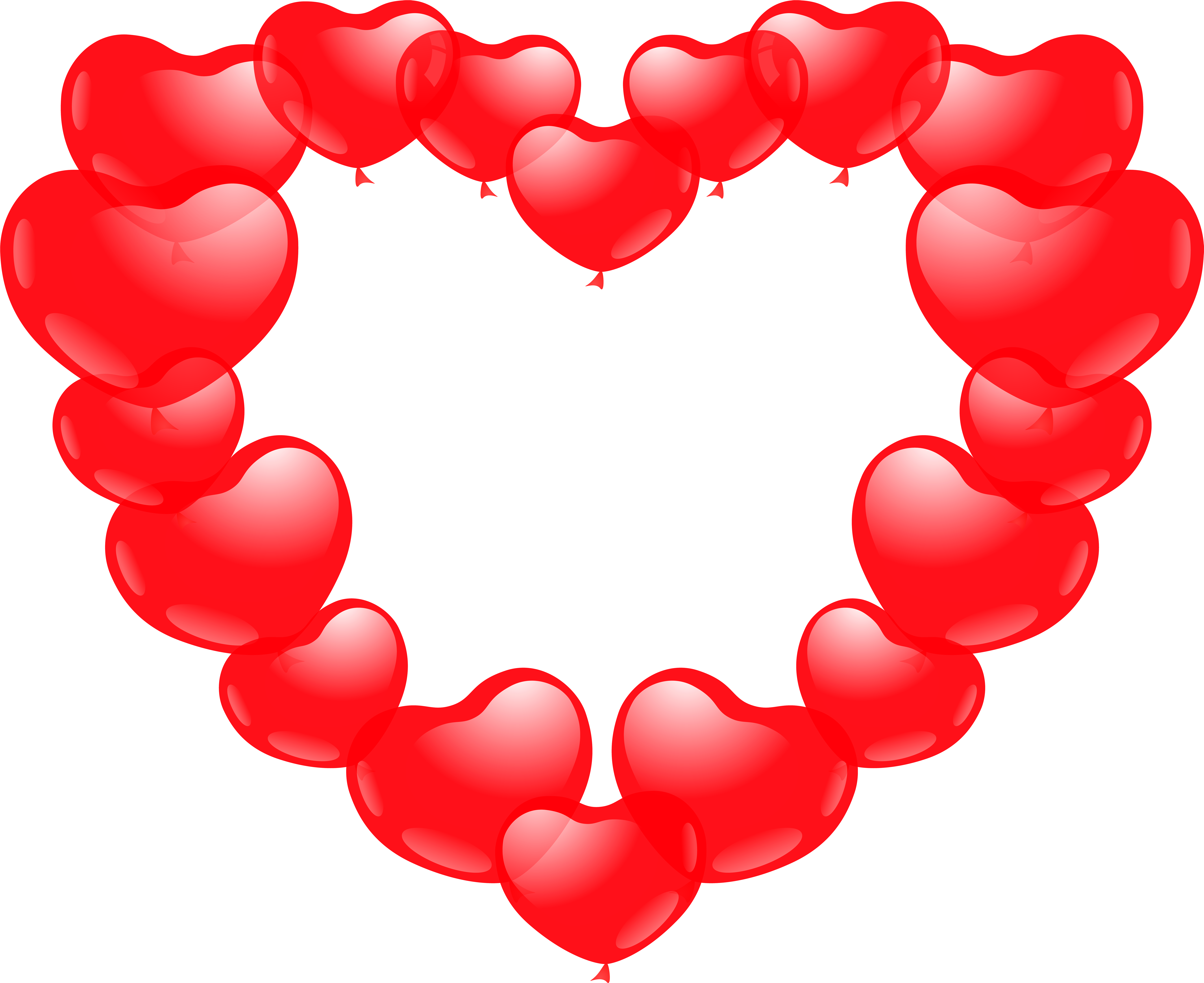 Balloon Borders Clipart - Png Download (8000x6618), Png Download