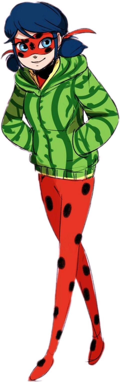 Miraculous: Tales Of Ladybug & Cat Noir Clipart (480x1524), Png Download